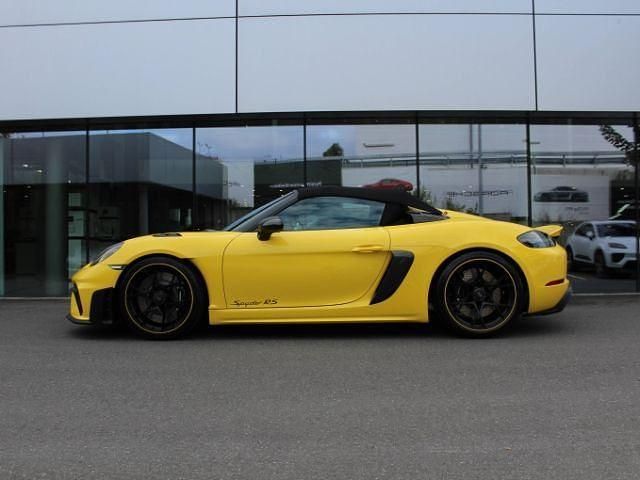 Neu Porsche 718 Spyder 500 PS (367 kW) 2026 Gelb Cabrio