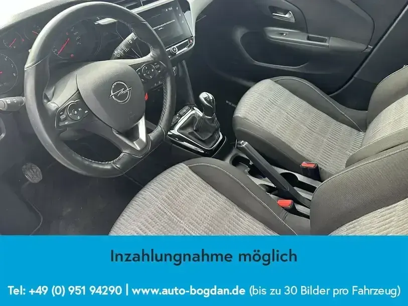 Używany Opel Corsa Edition 75 KM (55 kW) 2021 Biały Hatchback