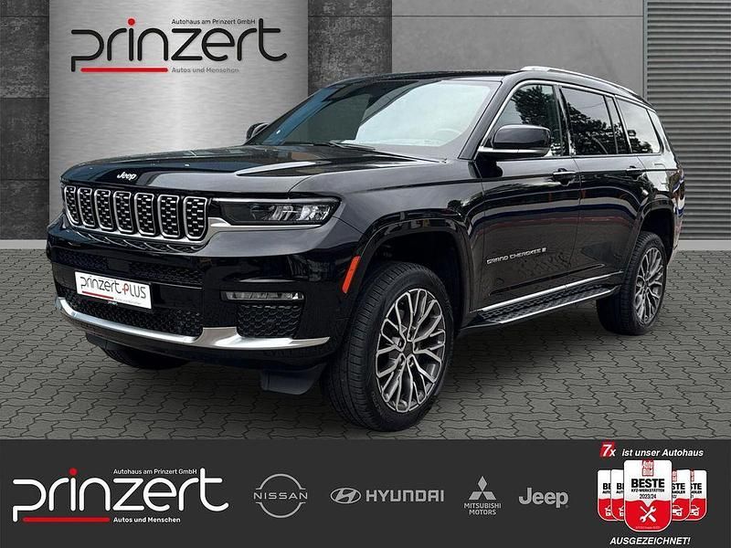 Schwarz Gebraucht 2022 Jeep Grand Cherokee Summit SUV | 61.970 € - Bild 1/4