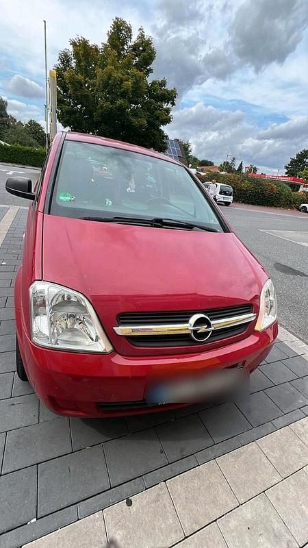 Rot Gebraucht 2003 Opel Meriva Van / Kleinbus | 2.299 € (Fairer Preis) - Bild 1/4