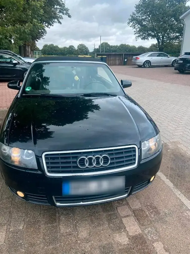 Gebraucht Audi A4 Cabriolet 163 PS (119 kW) 2003 Schwarz Cabrio