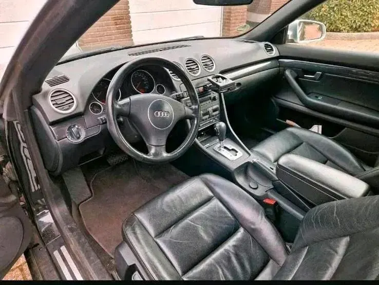 Gebraucht Audi A4 Cabriolet 163 PS (119 kW) 2004 Schwarz Cabrio