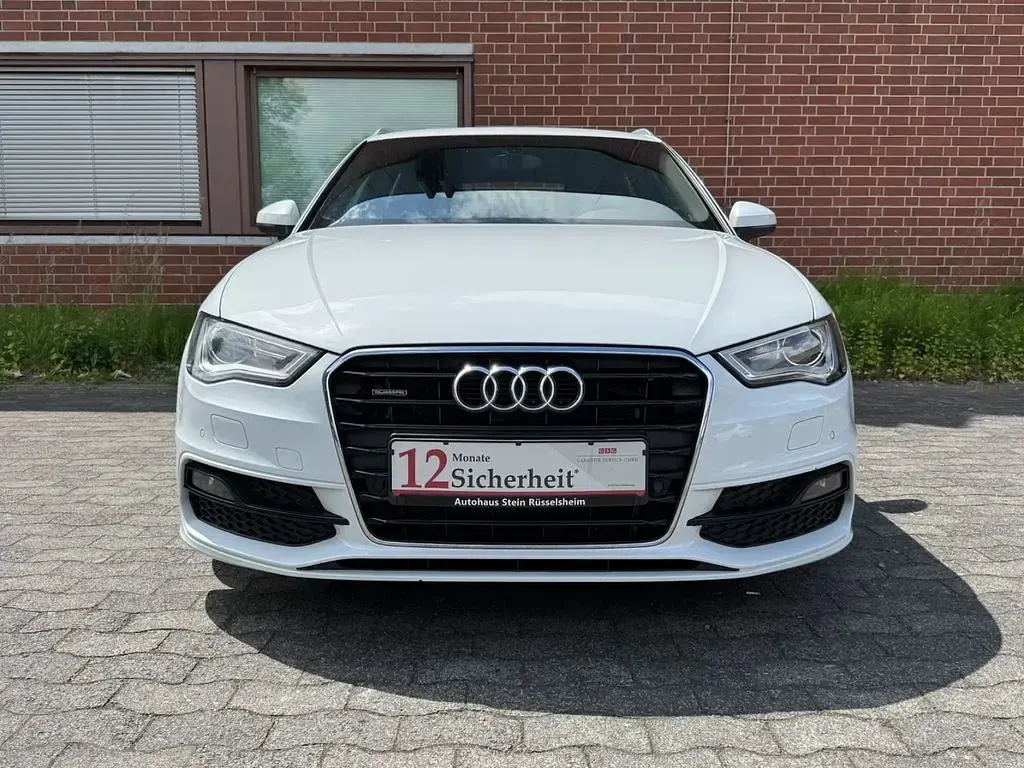 Gebraucht Audi A3 S-Line 150 PS (110 kW) 2013 Weiß Limousine
