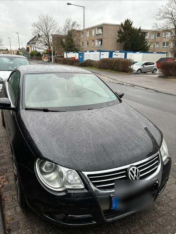 Gebraucht VW Eos 120 PS (88 kW) 2009 Schwarz Cabrio
