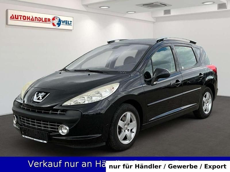 Schwarz Gebraucht 2008 Peugeot 207 Sport Kombi | 899 € (Superpreis) - Bild 1/3