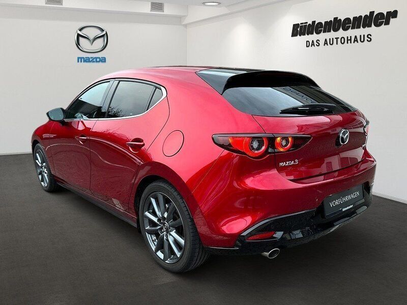 Gebraucht Mazda 3 Selection 122 PS (89 kW) 2023 Rot Kleinwagen