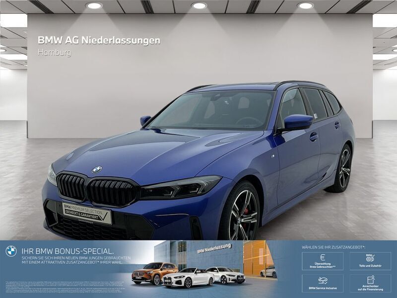 Blau Gebraucht 2024 BMW 320 Comfort Edition Kombi | 46.407 € (Teuer) - Bild 1/4