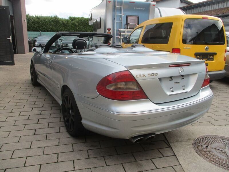 Gebraucht Mercedes CLK500 306 PS (225 kW) 2006 Silber Cabrio