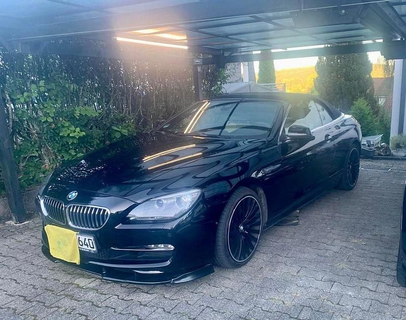 Schwarz Gebraucht 2014 BMW 640 Cabriolet Performance Cabrio | 27.990 € (Fairer Preis) - Bild 1/4