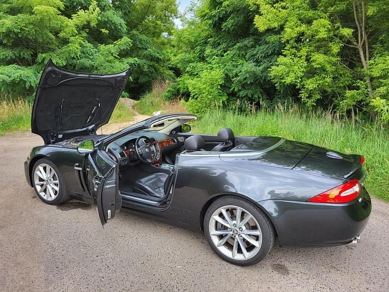 Gebraucht Jaguar XKR Supercharged 510 PS (375 kW) 2010 Grau Cabrio