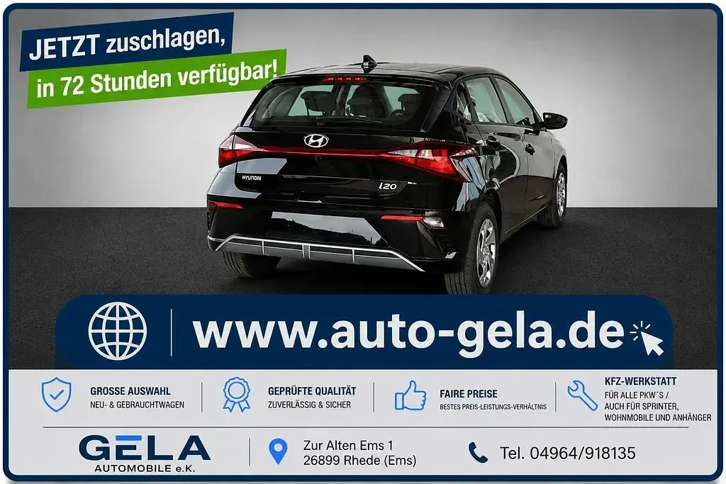 Neu Hyundai i20 Comfort 90 PS (66 kW) 2026 Phantom black Kleinwagen