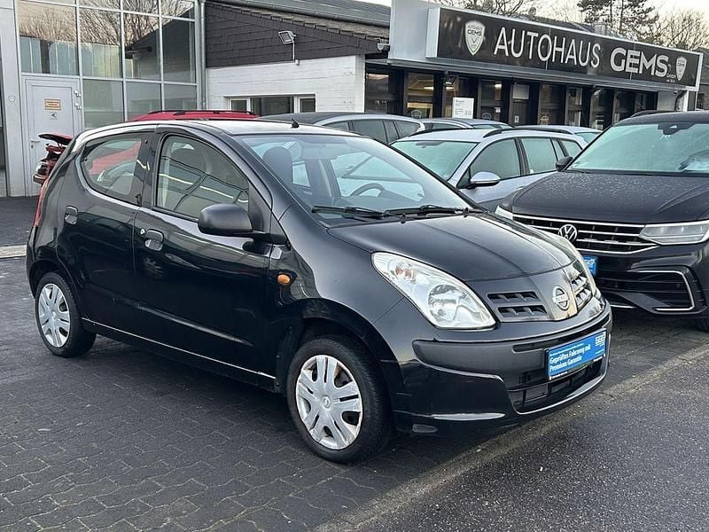 Gebraucht Nissan Pixo Visia 68 PS (50 kW) 2011 Schwarz Kleinwagen