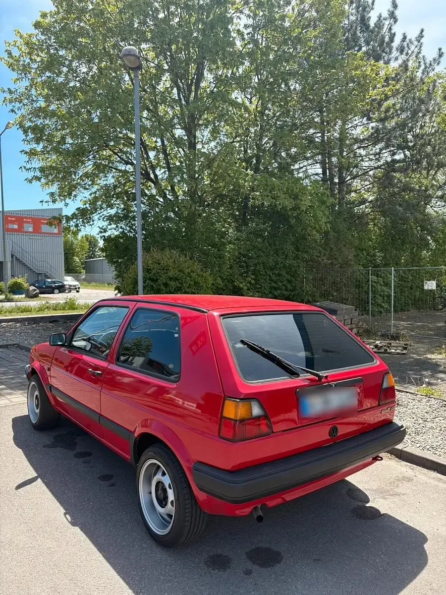 Brugt VW Golf II 70 HK (51 kW) 1991 Rød Hatchback