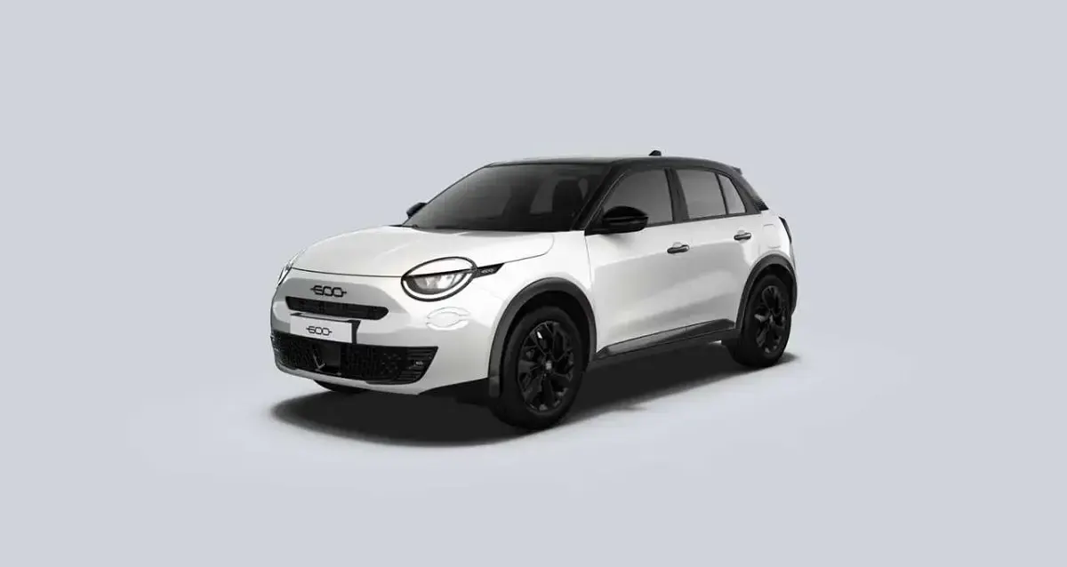 Neu Fiat 600 Street 101 PS (74 kW) 2026 Gelato weiß/dach schwarz SUV