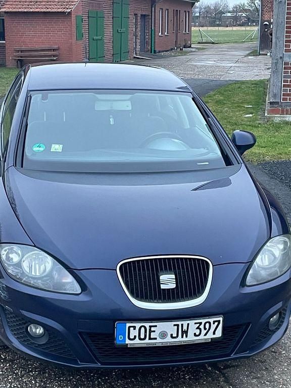 Gebraucht Seat Leon Comfort 105 PS (77 kW) 2009 Blau Kleinwagen