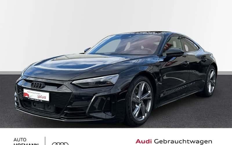 Schwarz Gebraucht 2021 Audi e-tron GT quattro Ambiente Limousine | 48.920 € (Etwas zu teuer) - Bild 1/4