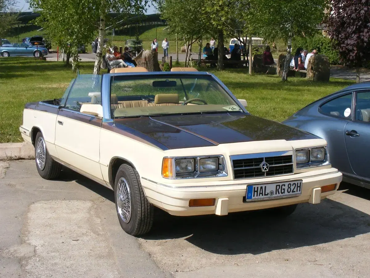 Occasion Chrysler Le Baron 100 ch (73 kW) 1986 Beige Cabriolet