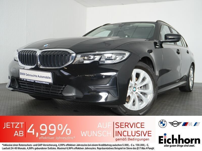 Schwarz Gebraucht 2022 BMW 320 Advantage Limousine | 26.360 € (Superpreis) - Bild 1/4