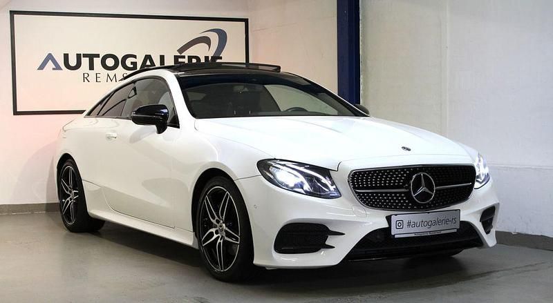 Gebraucht Mercedes E200 AMG line 184 PS (135 kW) 2018 Weiß Coupé
