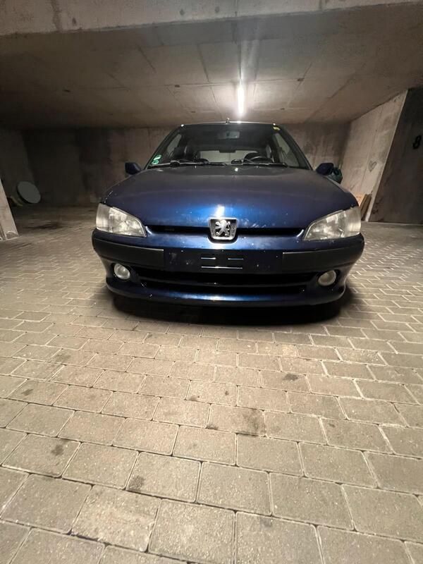 Blau Gebraucht 2002 Peugeot 106 Sport Kleinwagen | 999 € - Bild 1/4
