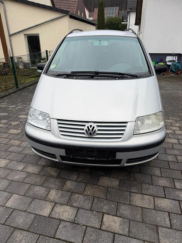 Gebraucht VW Sharan 115 PS (84 kW) 2002 Silber Van / Kleinbus