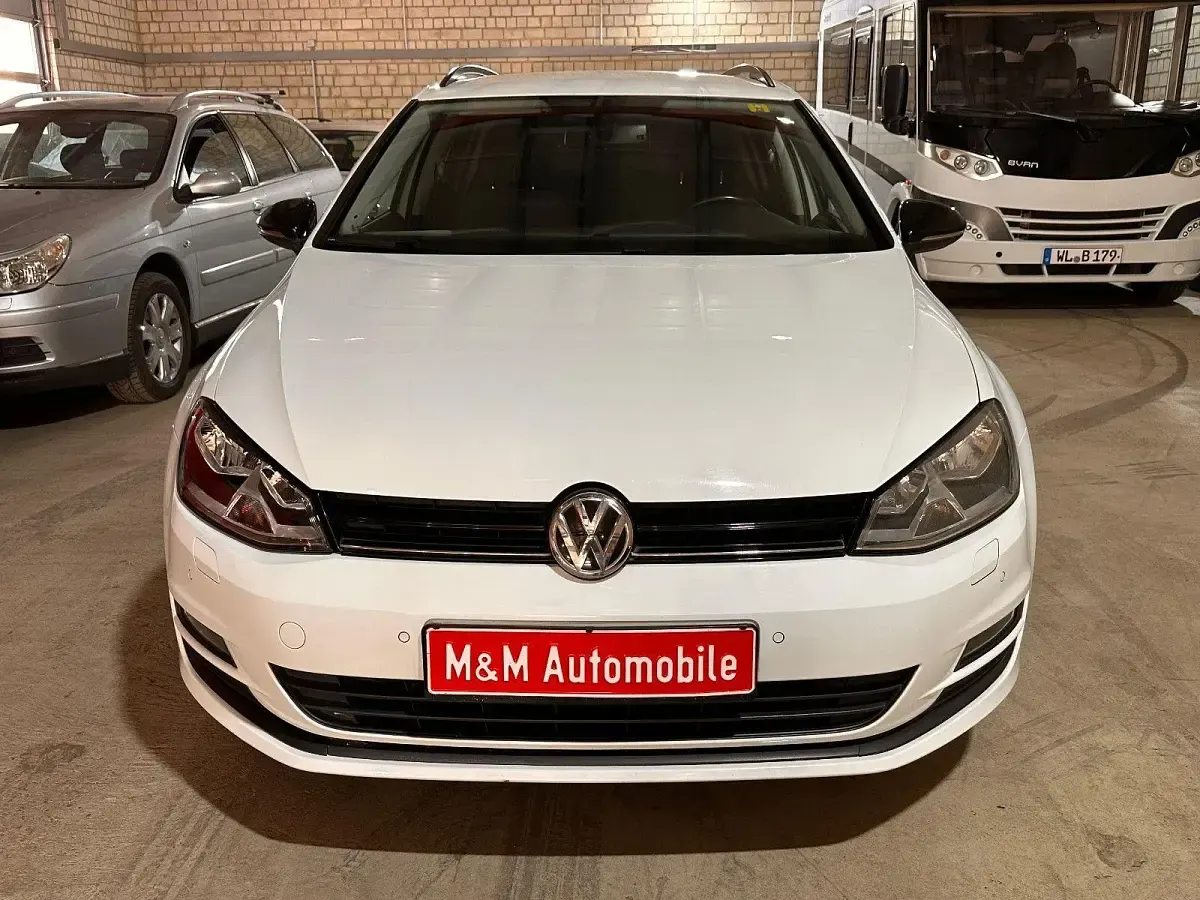 Gebraucht VW Golf VII 122 PS (89 kW) 2014 Weiß Kombi