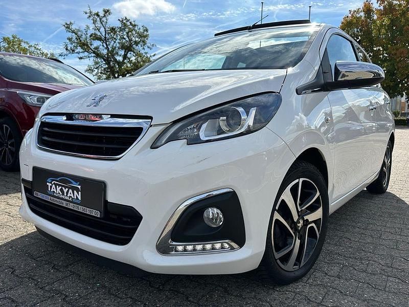Weiß Gebraucht 2017 Peugeot 108 Allure Kleinwagen | 6.990 € (Fairer Preis) - Bild 1/4
