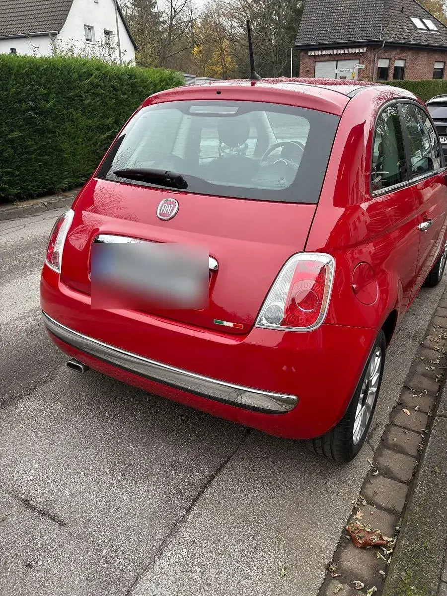 Usata Fiat 500 Lounge 69 CV (50 kW) 2013 Rosso Utilitaria