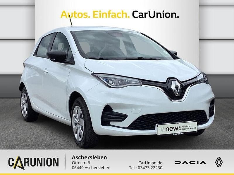 Gebraucht Renault Zoe Life 80 kW (109 PS) 2021 Arktis weiß Kleinwagen