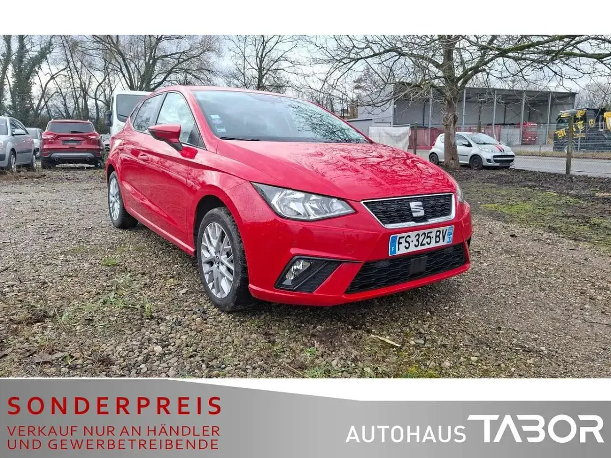 Gebraucht Seat Ibiza Style 95 PS (69 kW) 2020 Reinrot Kleinwagen