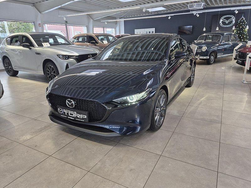 Neu Mazda 3 Exclusive-Line 140 PS (102 kW) 2025 Deep crystal blue Limousine