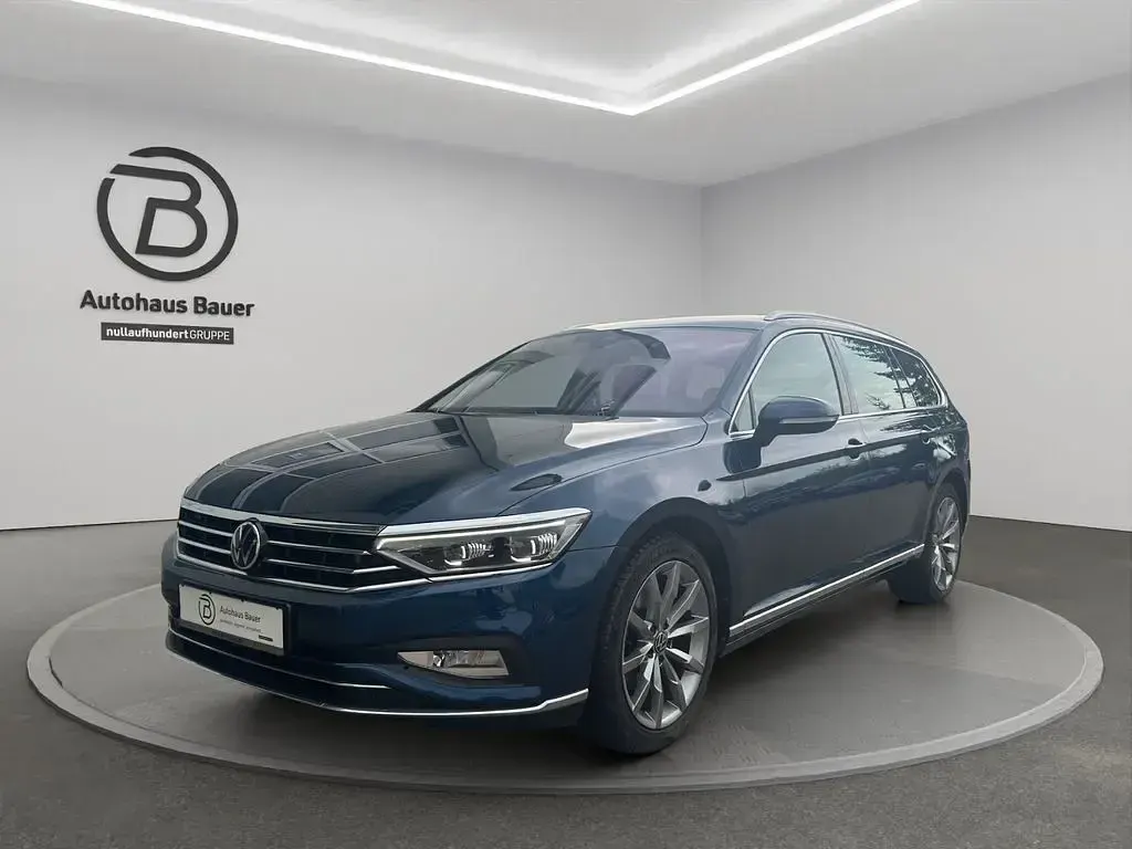 Occasion VW Passat Elegance 200 ch (147 kW) 2021 Bleue Break