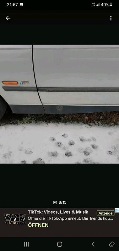 Gebraucht BMW 316 102 PS (75 kW) 1998 Silber