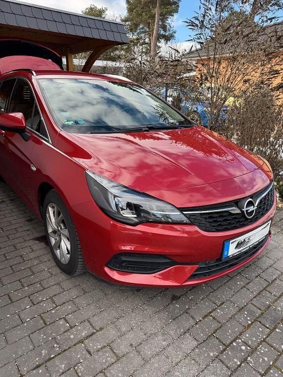Gebraucht Opel Astra Elegance 122 PS (89 kW) 2020 Rot Kombi