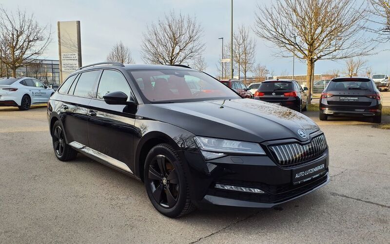 Schwarz Gebraucht 2020 Skoda Superb SportLine Limousine | 23.490 € (Fairer Preis) - Bild 1/4