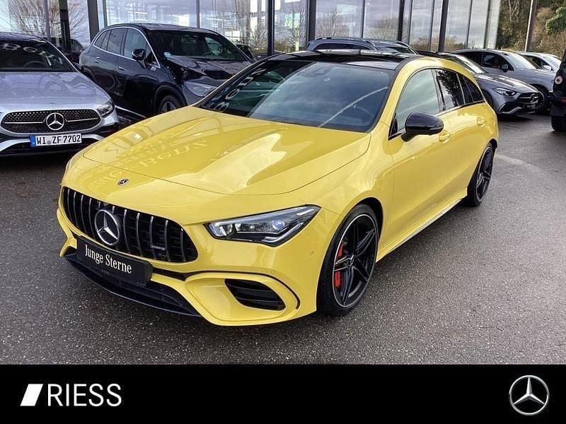 Gebraucht Mercedes CLA45 AMG AMG 421 PS (309 kW) 2020 Gelb Limousine