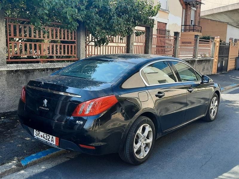 Gebraucht Peugeot 508 163 PS (119 kW) 2013 Schwarz Limousine