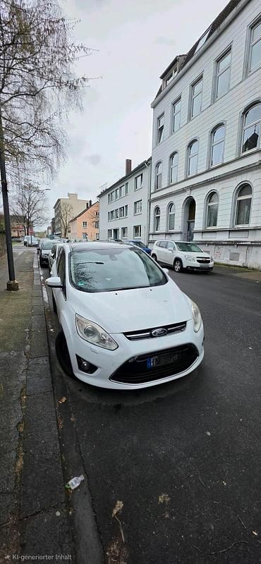 Gebraucht Ford C-MAX Titanium 163 PS (119 kW) 2012 Weiß Van / Kleinbus