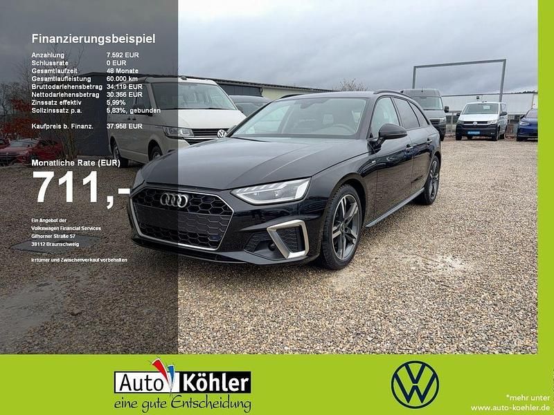Gebraucht Audi A4 S-Line 190 PS (139 kW) 2024 Mythosschwarz Kombi