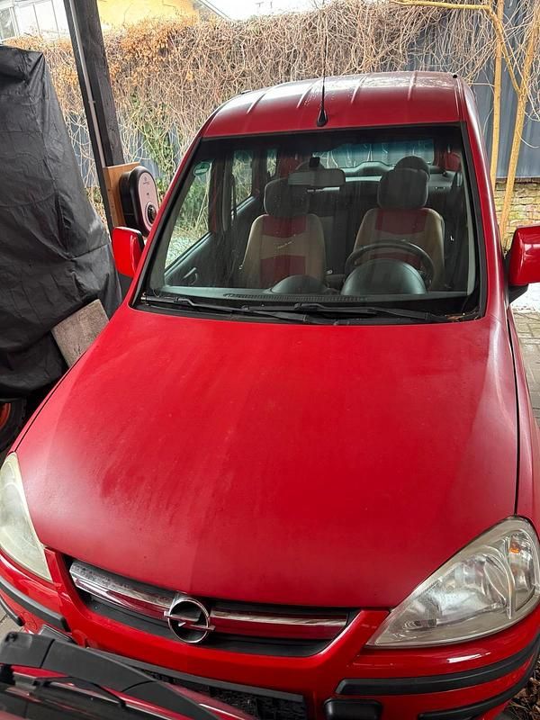 Gebraucht Opel Combo 71 PS (52 kW) 2005 Rot Van / Kleinbus