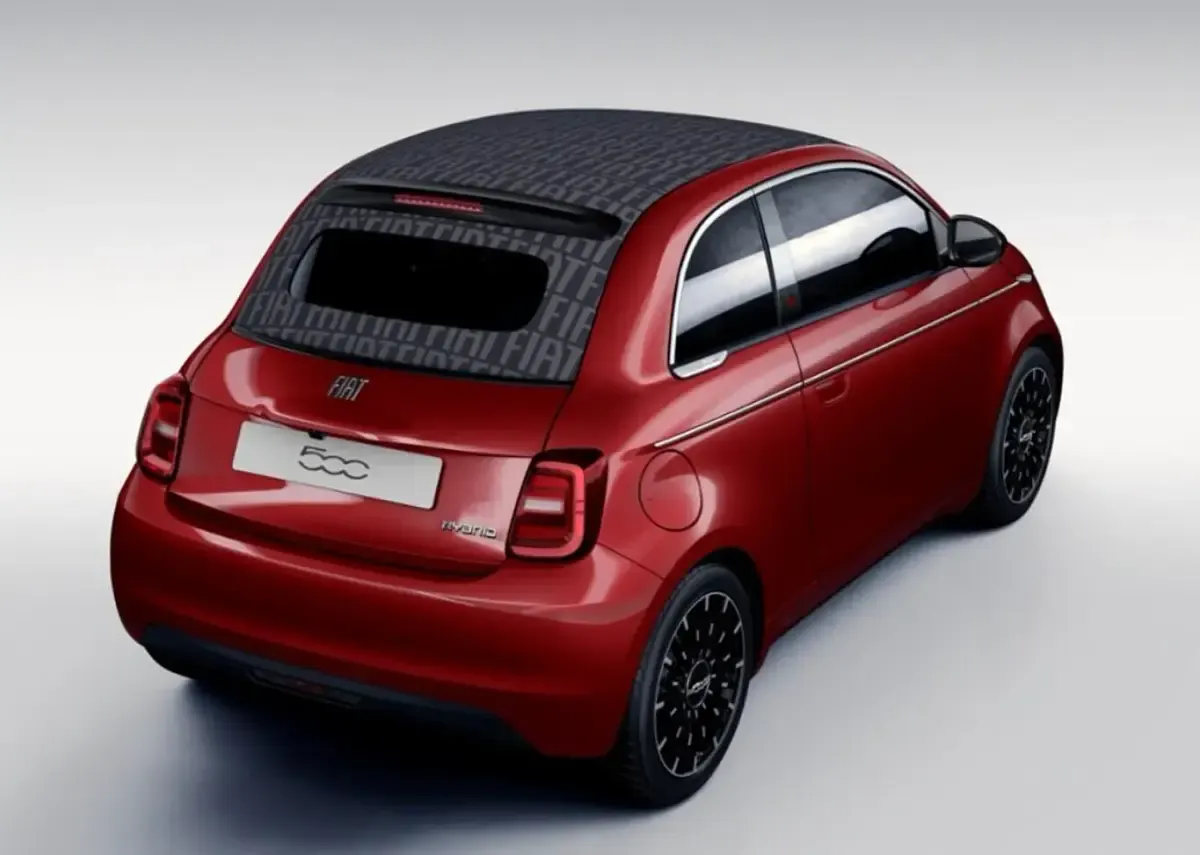 Neu Fiat 500C La Prima 65 PS (47 kW) 2026 Passione rot Cabrio