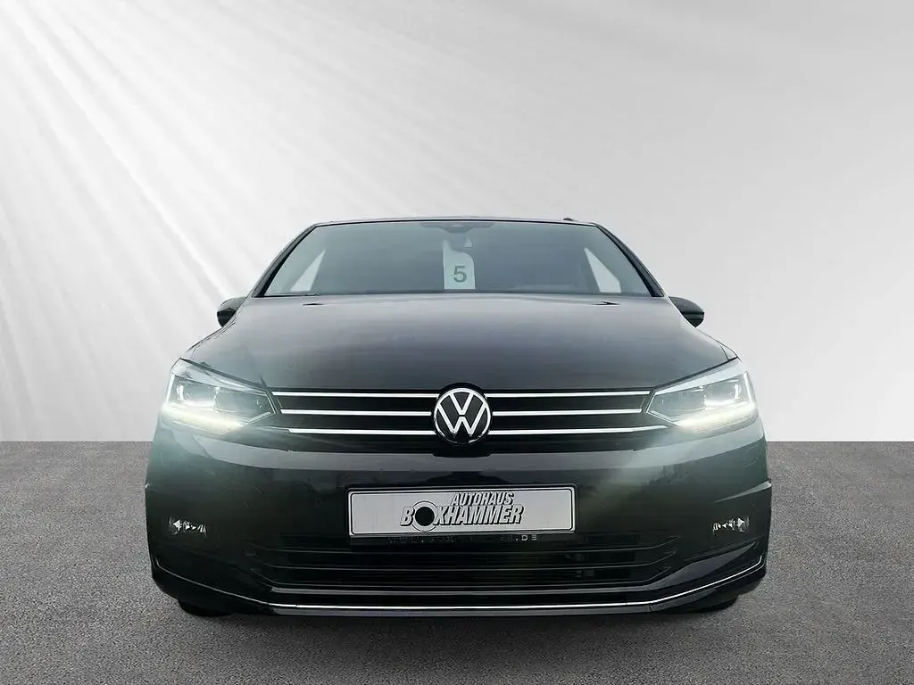 Gebraucht VW Touran Move 150 PS (110 kW) 2024 Schwarz (deep black perleffekt) Van / Kleinbus
