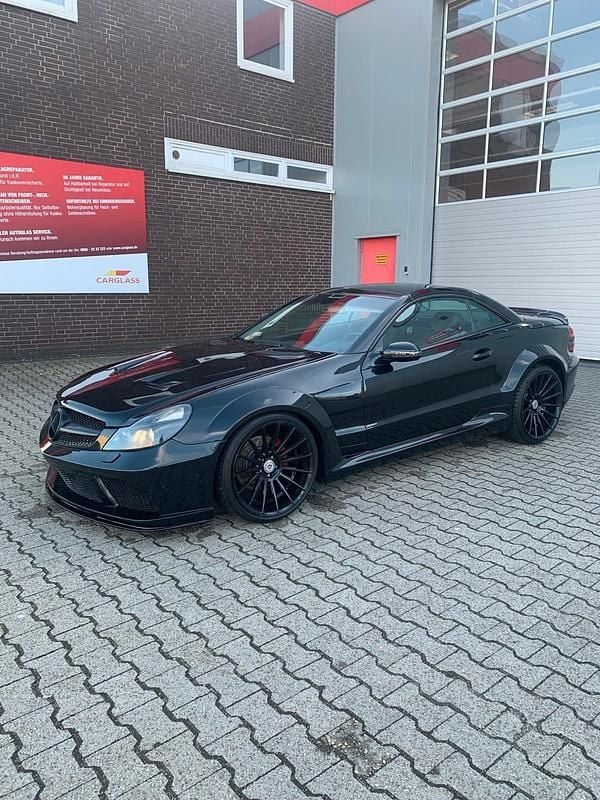 Gebraucht Mercedes SL500 306 PS (225 kW) 2004 Schwarz Cabrio