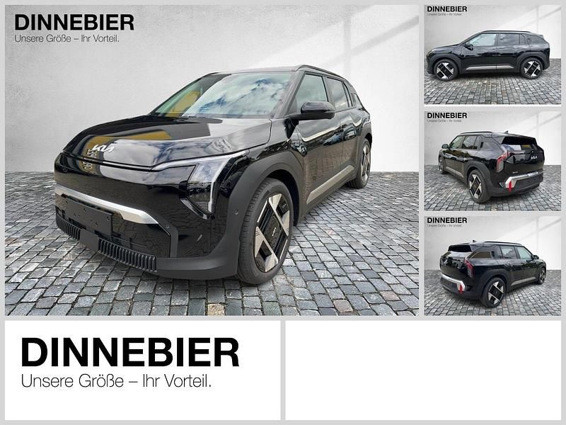 Schwarz (metallic) Neu 2025 Kia EV3 SUV | 34.590 € (Superpreis) - Bild 1/4
