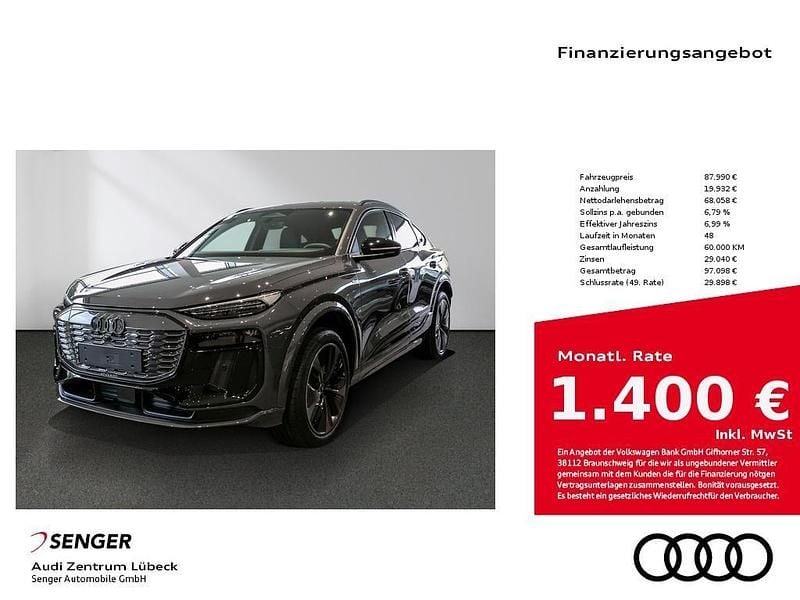 Grau Neu 2025 Audi Q6 Sportback e-tron S-Line SUV | 87.990 € (Etwas zu teuer) - Bild 1/4