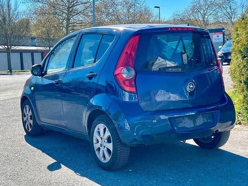 Gebraucht Opel Agila Edition 86 PS (63 kW) 2008 Blau Kleinwagen