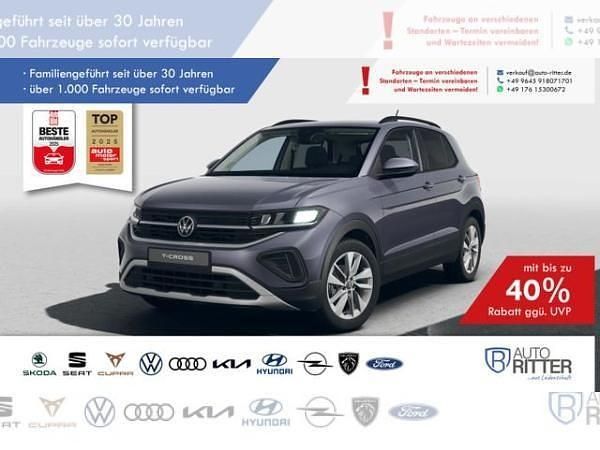 Silber Neu 2025 VW T-Cross Life SUV | 26.790 € (Guter Preis) - Bild 1/4