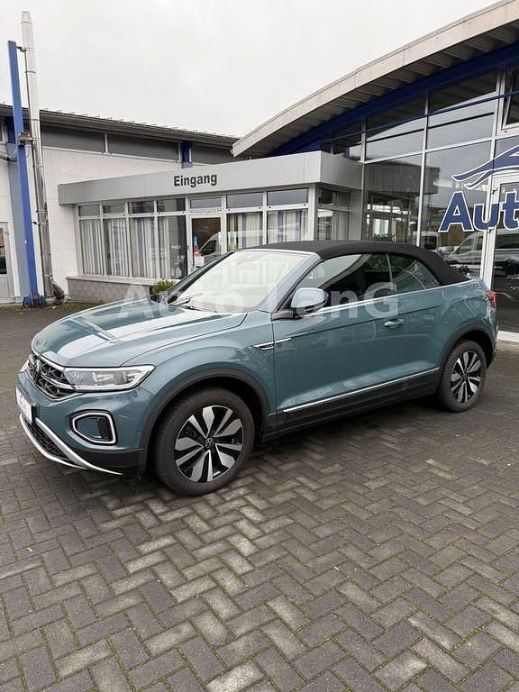 Gebraucht VW T-Roc Cabriolet Move 110 PS (80 kW) 2023 Blau Cabrio
