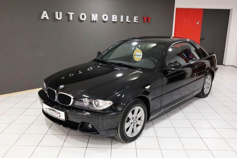 Schwarz Gebraucht 2005 BMW 320 Cabriolet Sport Line Cabrio | 11.500 € (Fairer Preis) - Bild 1/4