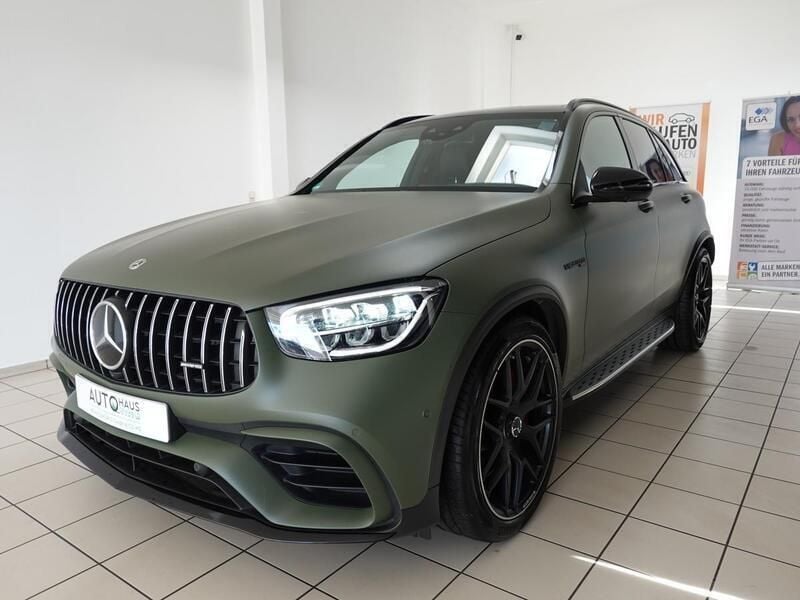 Schwarz Gebraucht 2022 Mercedes GLC63 AMG AMG | 78.260 € (Teuer) - Bild 1/4